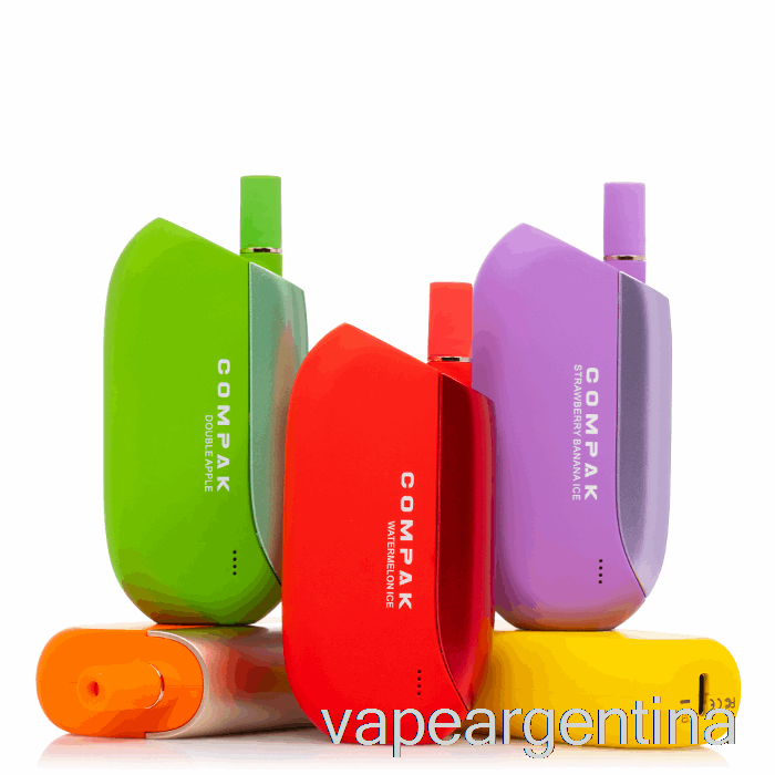 Vaporizador Snowwolf Compak 7500 Desechable Azul Razz Ice Argentina